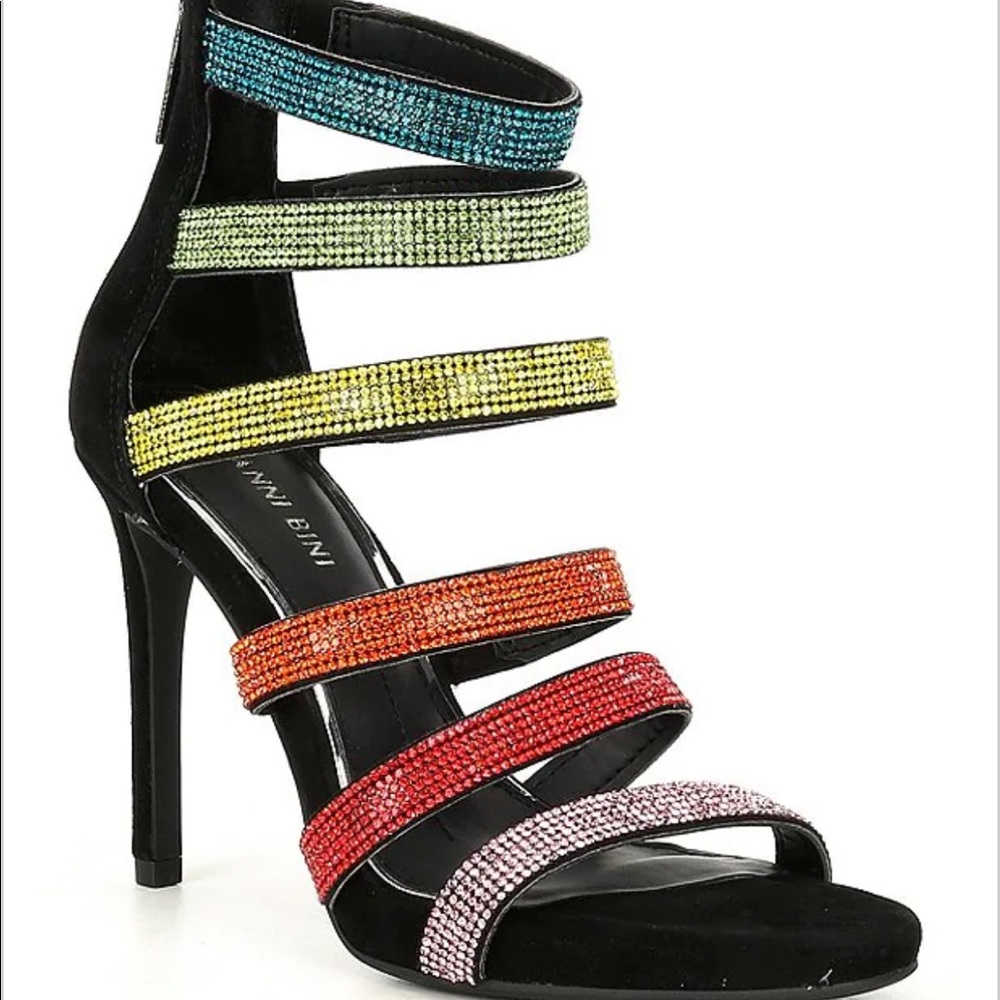 Gianni Bini rhinestone heels